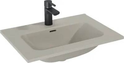 Produktbild von Jungborn Möbelwaschtisch 610 x 460 mm fume matt