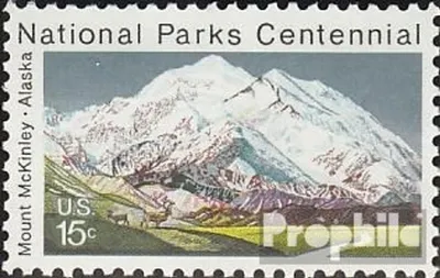 Produktbild von Briefmarken USA 1972 Mi 1073 (kompl.Ausg.) postfrisch Nationalparks