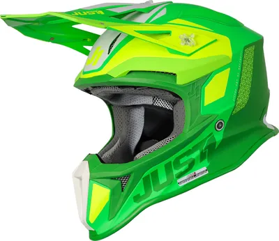 Obrázok produktu pre Just1 J18 Pulsar MIPS motokrosová prilba, zelená matná, S (55/56)