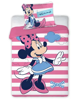 Obrázek produktu pro Faro Dětské povlečení Myška Minnie I 135x100 cm