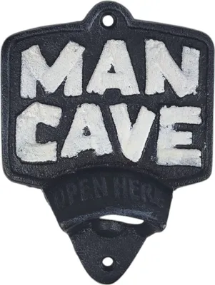 Produktbild von Man Cave Wandflaschenöffner - Industrial Living Flaschenöffner aus Gusseisen