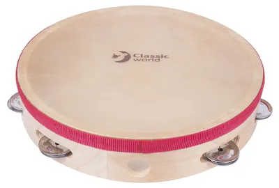 Obrázek produktu pro CLASSIC WORLD EDU Hudební nástroj Tamburína 25 cm