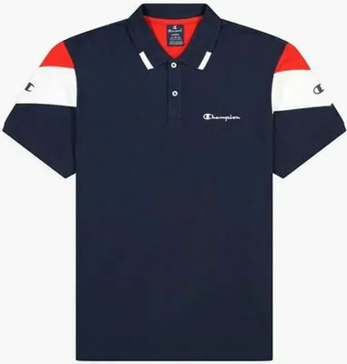 Obrázek produktu pro Herren Kurzarm-Poloshirt Champion Marineblau - L