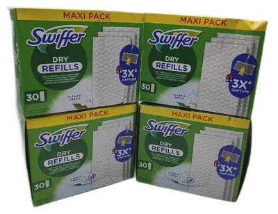 Produktbild von Swiffer Bodenwischer Trockene Bodentücher 120 Tücher Wischer ideal gegen Staub