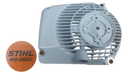 Produktbild von Stihl Lüftergehäuse für 024, 026, MS 240, MS 260 mit Typenshild Stihl - 11210801812