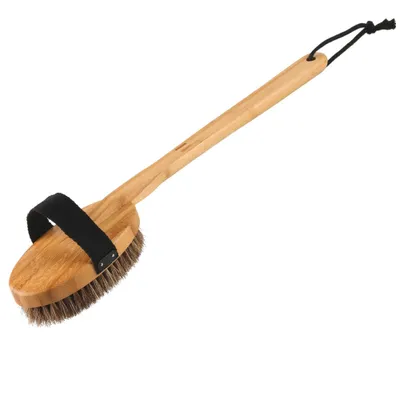 Produktbild von Rento Sauna Bürste mit Naturborsten ca. 40 cm lang