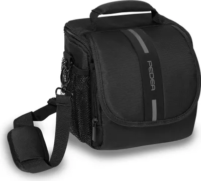 Produktbild von PEDEA Kameratasche "Essex" Größe M, schwarz/grau