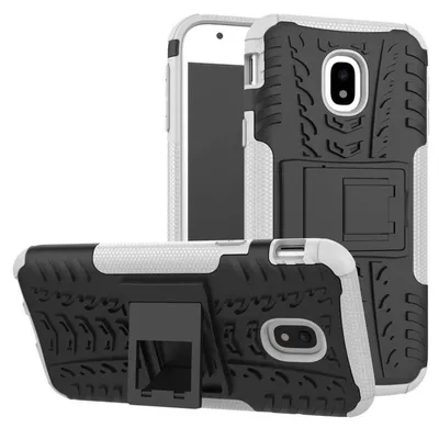 Immagine prodotto di Custodia ibrida in 2 pezzi per esterni Cover bianca per Samsung Galaxy J7 J730F 2017