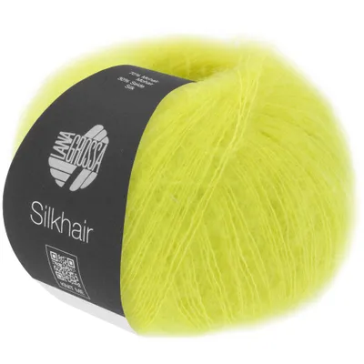 Produktbild von Lana Grossa - Silkhair 0185 grüngelb