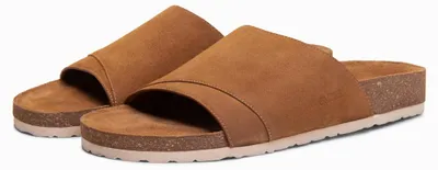 Image de OMBRE Tongs Confortables Légères Décontractées OM-FOSF-0247 marron chaud 45