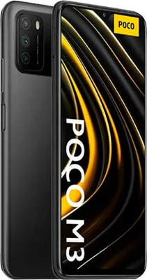 Produktbild von Xiaomi POCO M3 4GB/64GB Schwarz (Power Black) Dual-SIM