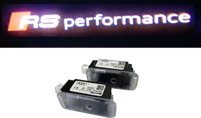 Obrázok produktu pre Originálne Audi RS performance LED osvetlenie dverí s logom SET