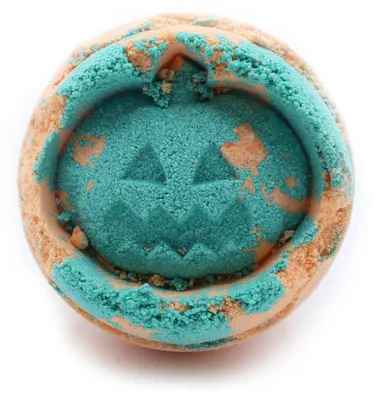 Produktbild von Badebombe mit Anis- und Orangenduft für Halloween