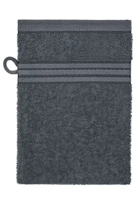 Produktbild von Flannel Waschlappen in vielen Farben graphite, Gr. one size