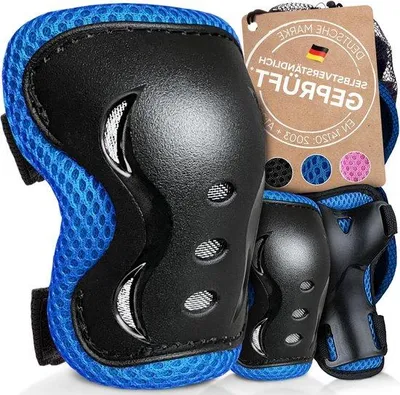 Produktbild von Famanu Knieschützer für Kinder - Inline Skates - Erwachsene - Schutzset