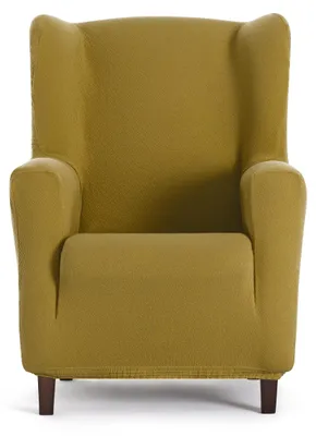 Imagen del producto de Funda para sofá color mostaza, adecuada para varios modelos