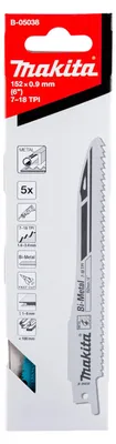 Immagine prodotto di Makita B-05038 Lama per ricircolo BIM 152/7-18Z 5 pezzi