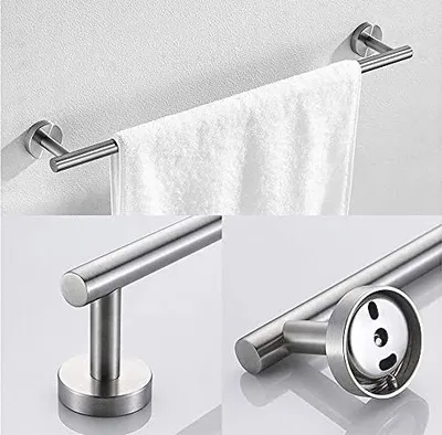 Immagine prodotto di Portasciugamani 41 cm da parete - Accessori per il bagno in acciaio inox