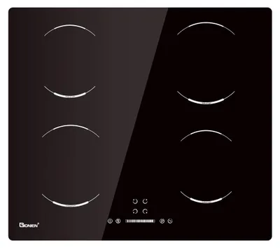 Immagine prodotto di Piano cottura a induzione elettrico, 60 cm, 4 zone di cottura - Potenza: 6000 W - Superficie in vetroVetroceramica