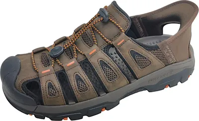 Productafbeelding van Skechers Tresmen Norvick Slip IN Herrenschuhe Sandalen Braun Freizeit