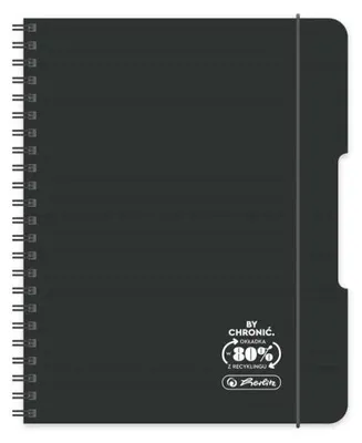 Imagen del producto de Cuaderno de espiral, tamaño B5, 80 hojas, diseño "Ocean", color (2 unidades) - HERLITZ