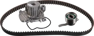 Produktbild von FEBI BILSTEIN 173762 Zahnriemensatz + Wasserpumpe für HONDA CIVIC VI Hatchback (EJ, EK) CRX III (EH, EG) Accord VI Limousine (CK, CG, CH, CF8)