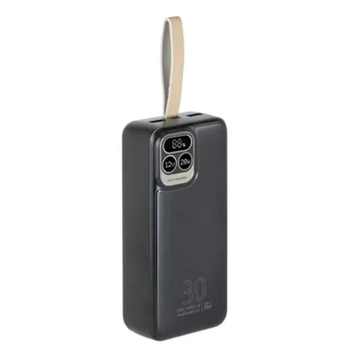 Produktbild von Rivacase, Powerbank VA2585 30000mAh 2 USB-A/USB-C QC 3.0/PD 20W, Schwarz