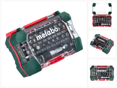 Obrázek produktu pro Metabo Bit Box SP 25 mm 32 ks ( 626700000 ) Philips / Pozidriv / drážkový / Torx / Šestihran