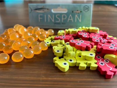 Produktbild von Asmodee Finspan Upgrade Pack, Brettspiel