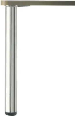 Image de Jeu de 4 pieds MANART Ø 60 mm H.870 mm Chromé - 23R/CHR