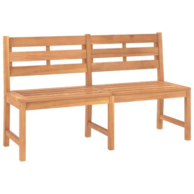 Zdjęcie produktu dla Ławka Ogrodowa, 150 Cm, Lite Drewno Tekowe Lumarko!