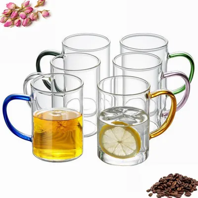 Image de Verres à café transparents, 315 ml, résistants à la chaleur, lot de 6
