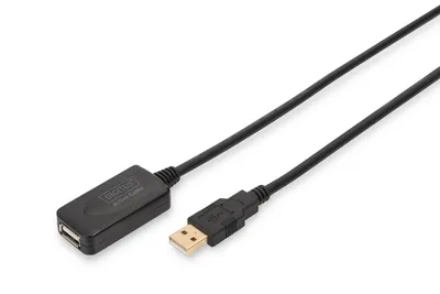 Produktbild von DIGITUS USB 2.0 Aktives Verlängerungskabel