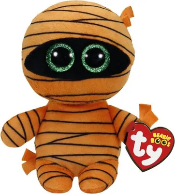 Immagine prodotto di TY - Maschera da mummia - arancione 15 cm