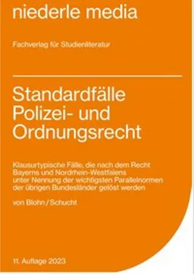 Produktbild von Standardfälle Polizei- und Ordnungsrecht