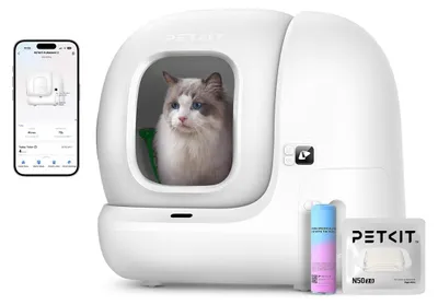 Produktbild von Selbstreinigende Katzentoilette Automatische Katzentoilette - 76 L + 7 L - Mehrkatzenhaushalt - Geruchsfrei mit App-Steuerung