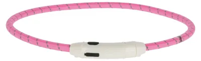 Produktbild von Kerbl Pet Maxi Safe LED-Halsband Nylon 65 cm pink