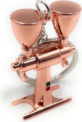 Produktbild von Onwomania Abfuellmaschine Eis Eismaschine Schlüsselanhänger Metall Glücksbringer in Alu Geschenkbox, ideal zum Verschenken
