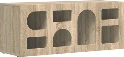 Zdjęcie produktu dla vidaXL Szafka pod TV dąb sonoma 100 x 35 x 40 cm materiał drewnopochodny