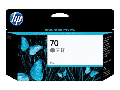 Produktbild von HP C 9450 A Tintenpatrone grau Vivera               No. 70