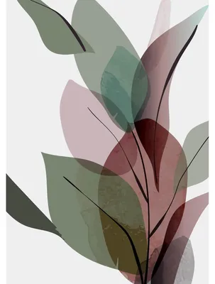 Image de Tableau sur toile tropical 45x65 cm, Tableau mural moderne pour décoration intérieure