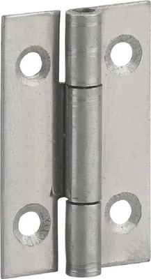 Image de Charnière de porte de meuble / porte légère, 60x35mm, inox 309 - THIRARD