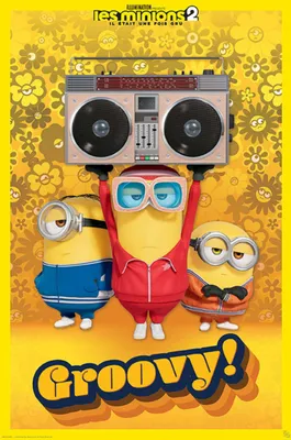 Produktbild von MINIONS - Poster Maxi 91cmx51cm - Groovy!