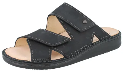 Produktbild von FINN COMFORT Danzig Soft Herren Pantolette dunkelblau Nubukleder - Größe: 44
