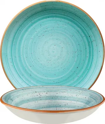 Produktbild von Aura Aqua Bloom Teller tief 23cm