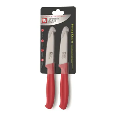 Image de Richardson Sheffield Schilmes 2-delig RVS/Rood