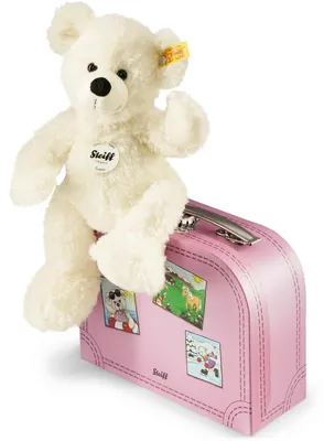 Produktbild von Steiff 111563 Lotte Teddybär im Koffer Plüschtier, Mehrfarbig, 28 cm