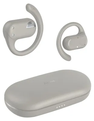 Imagen del producto de Hama Spirit Open, auriculares inalámbricos True Wireless Stereo (TWS), para llamadas/música, rango de frecuencia de 80 - 15000 Hz, peso de 90 g, auriculares con micrófono, color arena