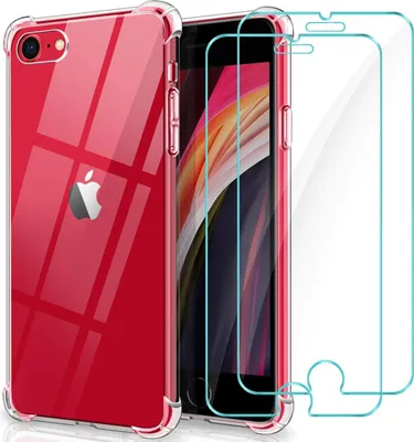 Image de Iphone Se 2020 Coque 2 Pièces Verre Trempé