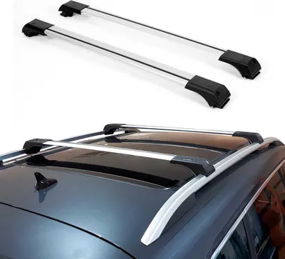 Obrázok produktu pre 1998-2006 Land Rover Freelander L314 Strešný nosič základne sivý 2x
